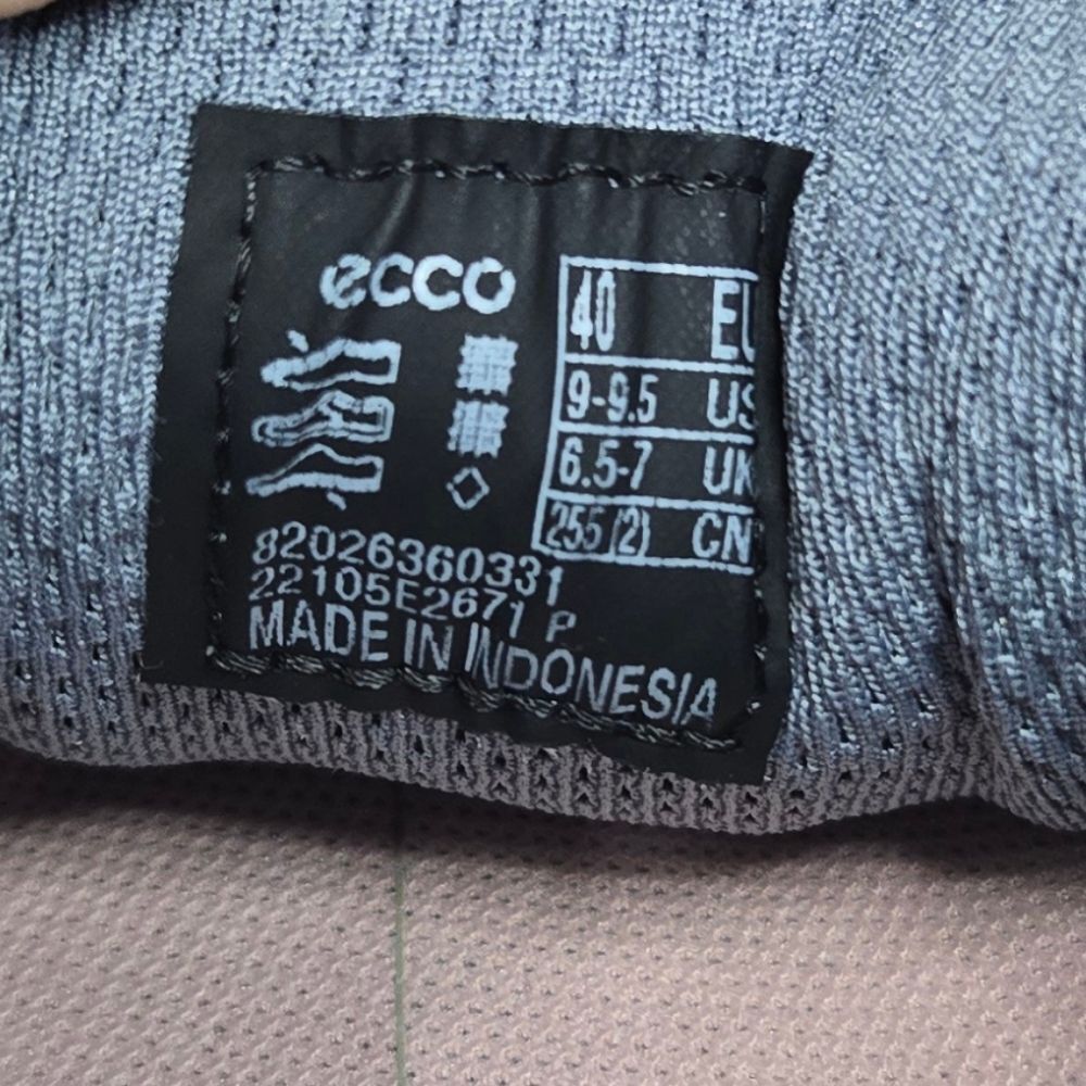 🐢 ECCO MX Women's Low Breathru Sneaker Size 40 EUR, 9-9.5 US. 🍂 - Picture 12 of 14
